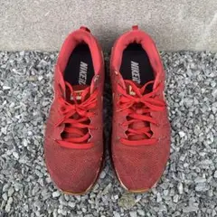 NIKE フライニットマックス レッド/赤 スニーカー