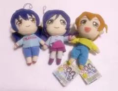 ラブライブ ぬいぐるみマスコット 〜lily white〜 3体セット