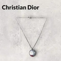 Christian Dior ディオール ロゴネックレス トップ有