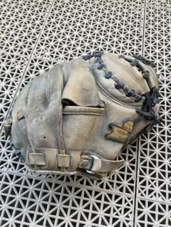 SSK キャッチャーミット 軟式 青 少年用