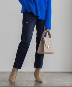 ピエロ PSサイズ ストレート デニム 低身長