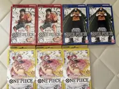 ワンピース トレーディングカード デッキ7個セット