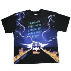 【XL】新品 BACK TO THE FUTURE デロリアンＴシャツ