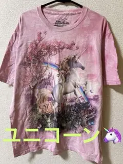 The Mountain ザ マウンテン ユニコーン Tシャツ 大きいサイズ
