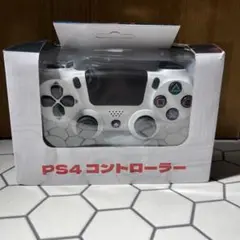 新品 PS4コントローラー ホワイト 2025年最新 ジャイロセンサー 無線