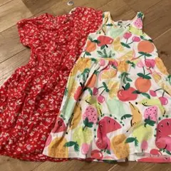 H&M 110ワンピースセット