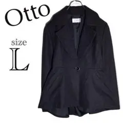 オットー Otto テーラードジャケット フォーマルジャケット 黒 ブラック