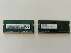 DDR4 2666 8GB(4GBx2) メモリーノートPC用