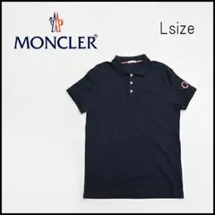46739★夏 モンクレール MAGLIA ポロシャツ 鹿の子 L トップス