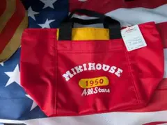 MIKIHOUSE トートバッグ 赤/黄色 新品タグ付き