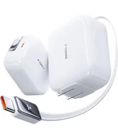 【最強巻き取り式】TORRAS 67W 充電器 type-c 2ポート