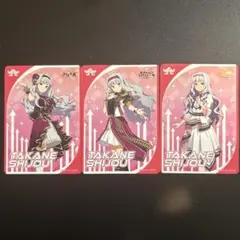 アイドルマスター カードフォリオ 四条貴音　ノーマル3種コンプ