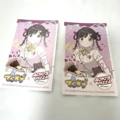 でらます アオキーズピザ 園田智代子 2枚セット
