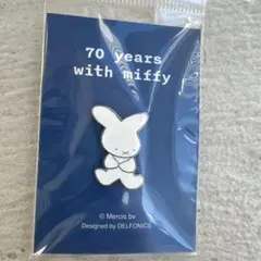 ミッフィー展　７０周年　ミッフィー ピンズ ナインチェ　うさこちゃん