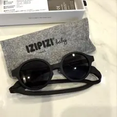 IZIPIZI サングラス #d 0-9ヶ月　ブラック