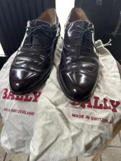 バリーBALLY◇イタリア製ドレスシューズ◇ストレートチップ◇レザー◇革靴 2025年最新】Bally シューズ型：ストレートチップ メンズ ドレス