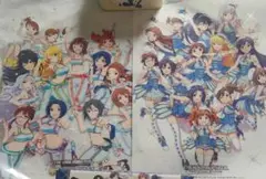 アイドルマスター 765プロ CD購入特典 クリアポスター 2枚セット