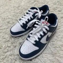 Nike Dunk Low ホワイト/ネイビー26.5cm.
