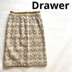 【Drawer】ゴールド スカート