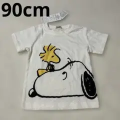 新品未使用 90cm 男の子 女の子 半袖Tシャツ スヌーピー ピーナッツ