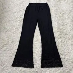 Lowry by Corners 新品未使用レースフレアパンツ