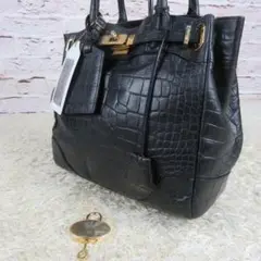 《美品》A.D.M.J エーディエムジェー クロコダイル エキゾチックレザー