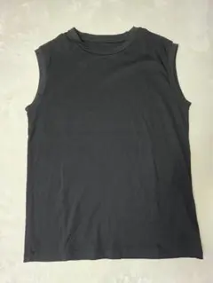 美品★エストネーション★38　コットン黒　タンクトップ