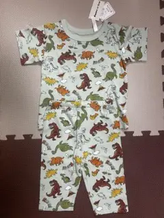 ★お値下げ★新品★100 半袖パジャマ 恐竜 キッズ 夏 男の子 綿100%