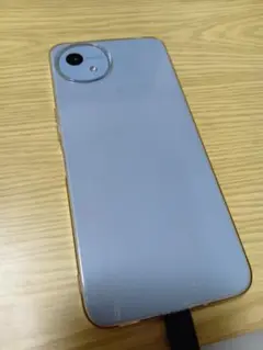 ライトブルー スマートフォン 本体 AQUOS