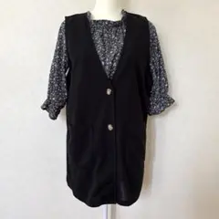 ジレ　黒　Ｍサイズ しまむら