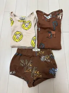 CARLIJNQ カーラインク　3点セット　ロンパース　ブルマ