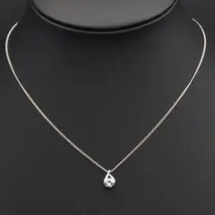 K35 キュービックジルコニア SILVER925刻印 CZ ネックレス