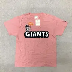新品　LAUNDRY 半袖　Tシャツ　GIANTS 野球　ピンク　Sサイズ