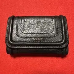 Chloé 黒 レザー キーケース