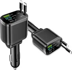 【新品未使用】車 充電器 5in1 5台同時充電❣️Type-C