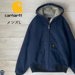 【carhartt】アクティブパーカー ダックジャケット FR キルティング L