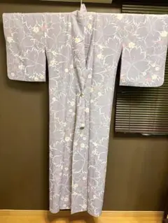 超美品　夏用　薄い着物　　未使用に近い