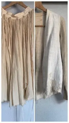 SALE..一点物Suzuki Takayuki セットアップ草木染め