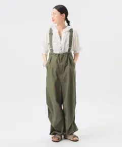 BEAMS BOY US ARMY オーバーパンツ オリーブ