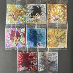 8枚セット ドラゴンボール ウエハース シール まとめ売り