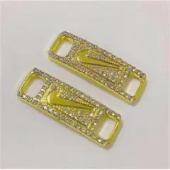 NIKE デュブレ シューレース ナイキ ダイヤモンド 金 ゴールド デュプレ