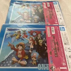 ワンピース　一番くエッグヘッド　I賞 クリアファイル&ステッカーセット