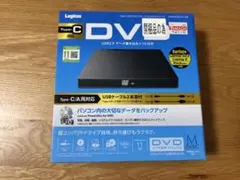 Logitec Type-C対応DVDドライブ LDR-PMK8U2CLBK