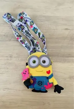 USJ ミニオン ボブ　パスケース　ストラップ