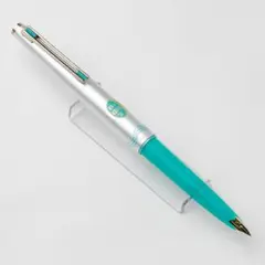 【未使用】 プラチナ万年筆 ポケット 22K シルバー＆レッド 年代物 RA 未使用】 プラチナ万年筆 ポケット 22K シルバー＆レッド 年代物