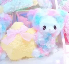 ハンドメイド ぬいぐるみ① ほっぺ☆屋さま ゆめかわ