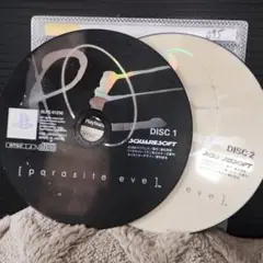 パラサイトイヴ【PS1ディスクのみ2枚組】動作品！おまとめでお得、さらにおまけも