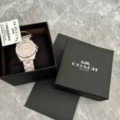 新品未使用COACH コーチ 腕時計 プレストン セラミック 時計 レディース