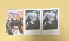 にじさんじ 樋口楓 ランダムチェキ風カード 3枚セット