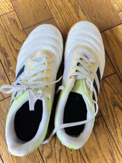 adidas COPA シューズ ホワイト/イエロー　23.5cm